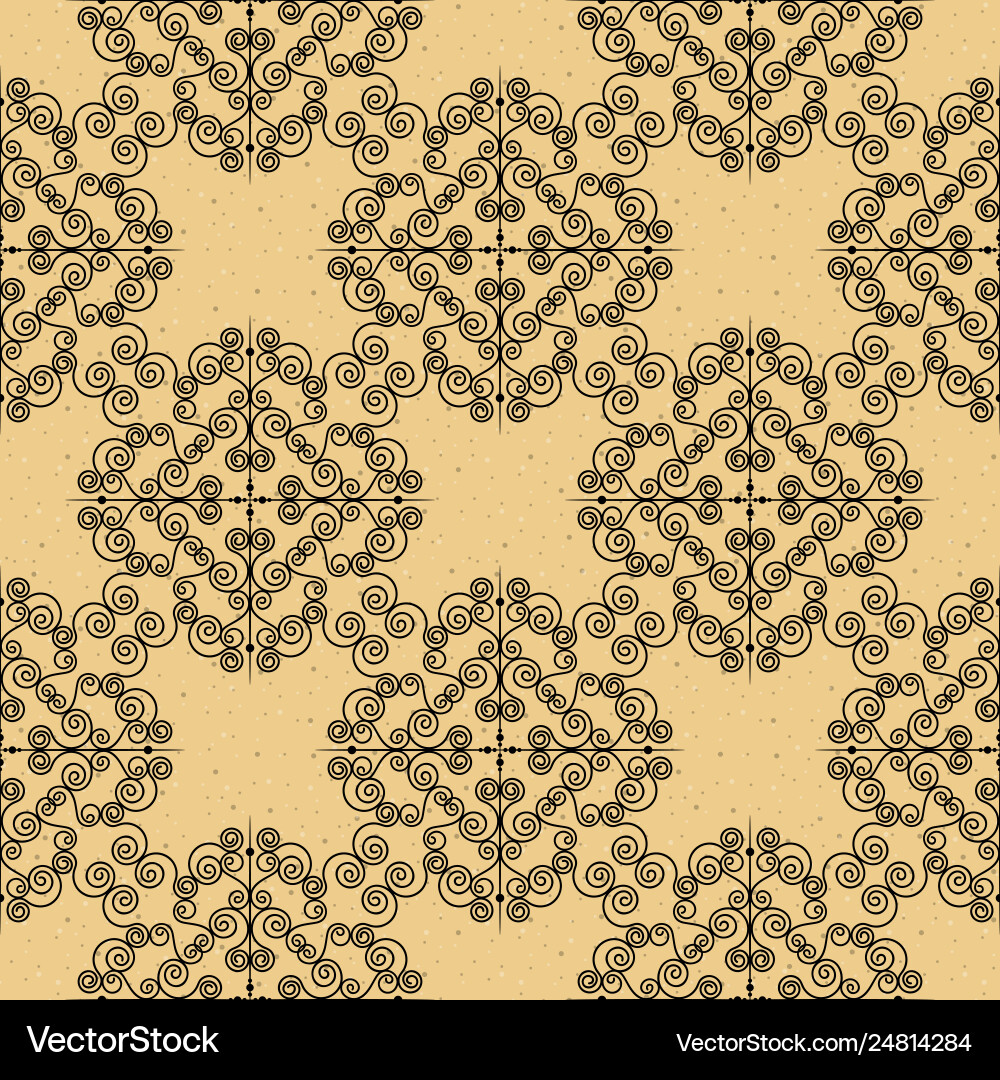 Seamless pattern or forged elements modern style Seamless pattern or forged elements modern style vector image