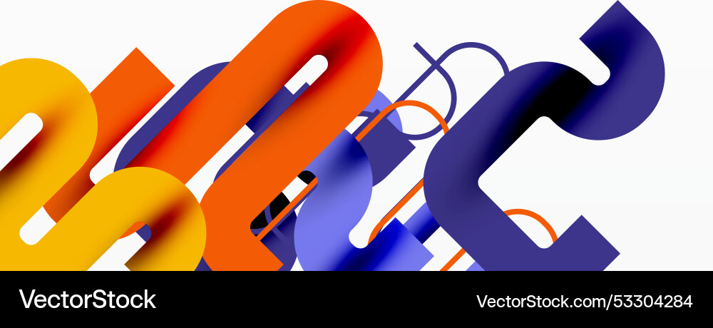 Wave lines minimal abstract background Vector Image