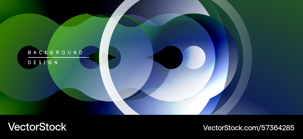 Abstract fluid shapes gradients circles create Abstract fluid shapes gradients circles create Vector Image