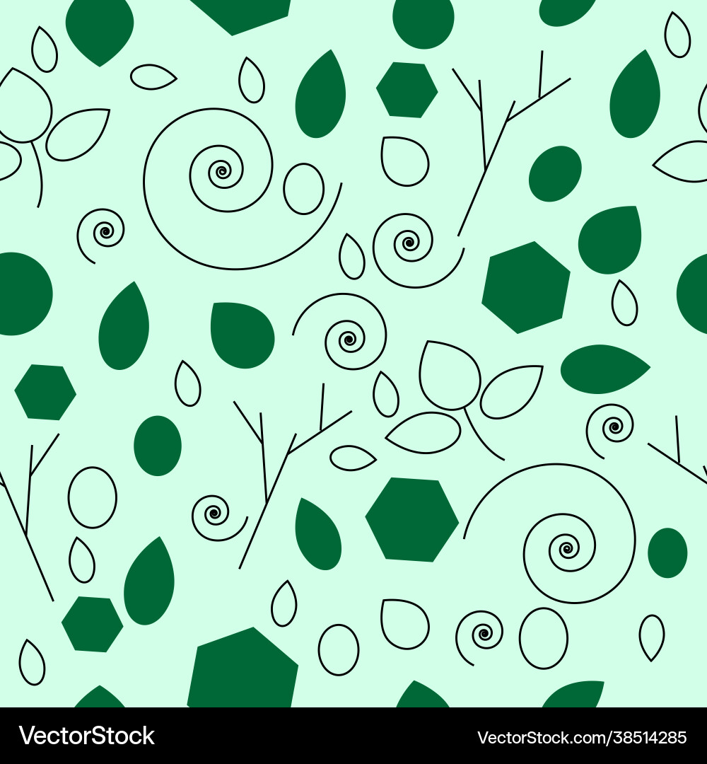Seamless colored background pattern various vector image