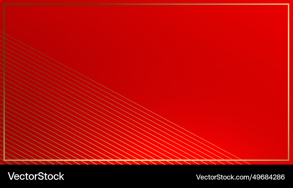 Abstract lines with frame on red background Abstract lines with frame on red background Vector Image