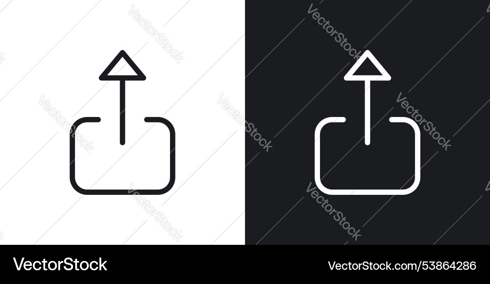 Export icon set Export icon set vector image