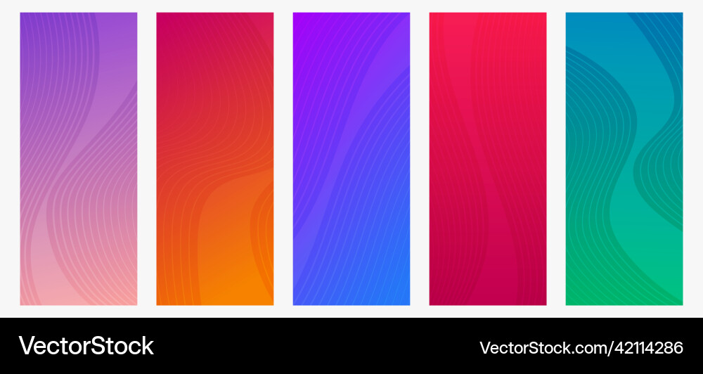 Modern colorful gradient background with wave Modern colorful gradient background with wave vector image