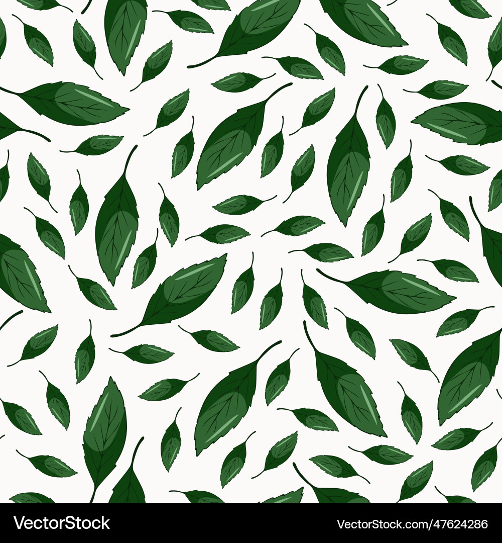 Seamless pattern with hand-drawn tree Seamless pattern with hand-drawn tree vector image