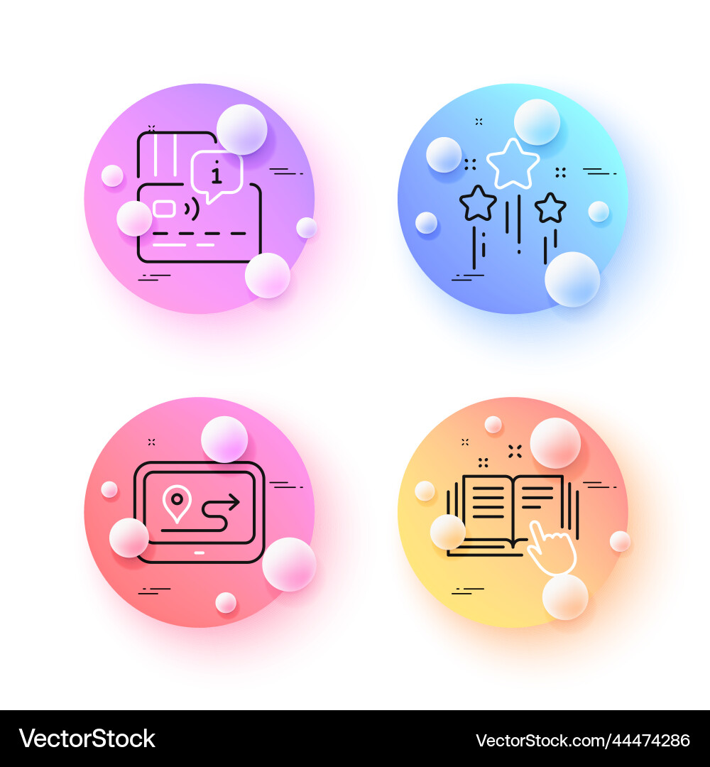 Stars card and technical documentation minimal Stars card and technical documentation minimal vector image