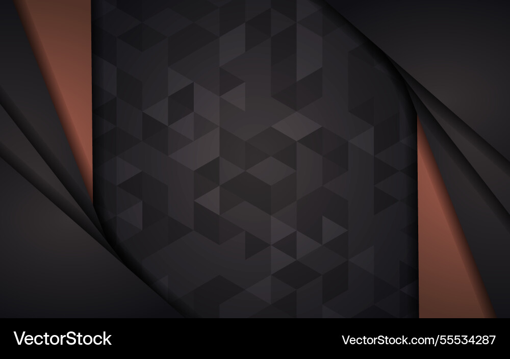 Abstract brown gradient line on a dark background Abstract brown gradient line on a dark background Vector Image