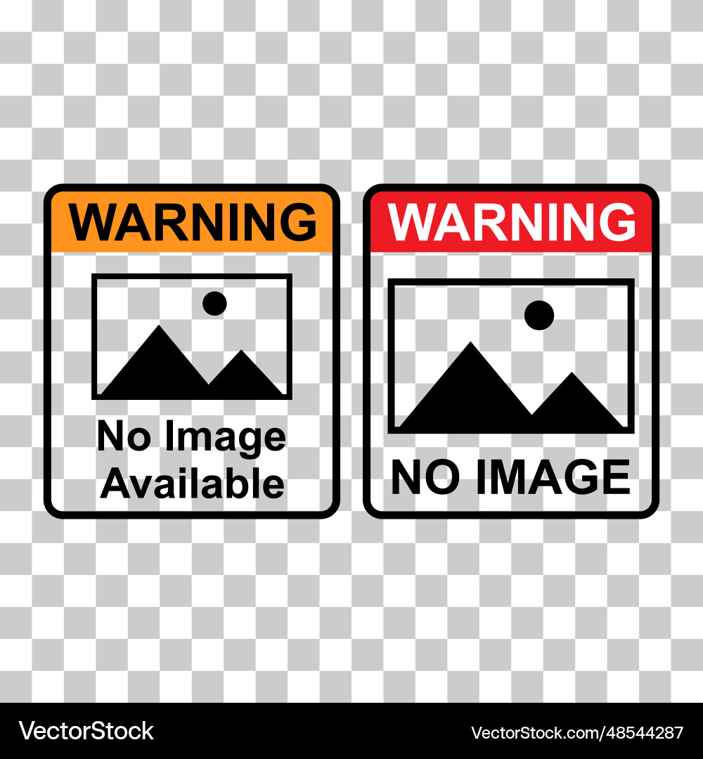Set of no image symbol missing available icon Set of no image symbol missing available icon Vector Image