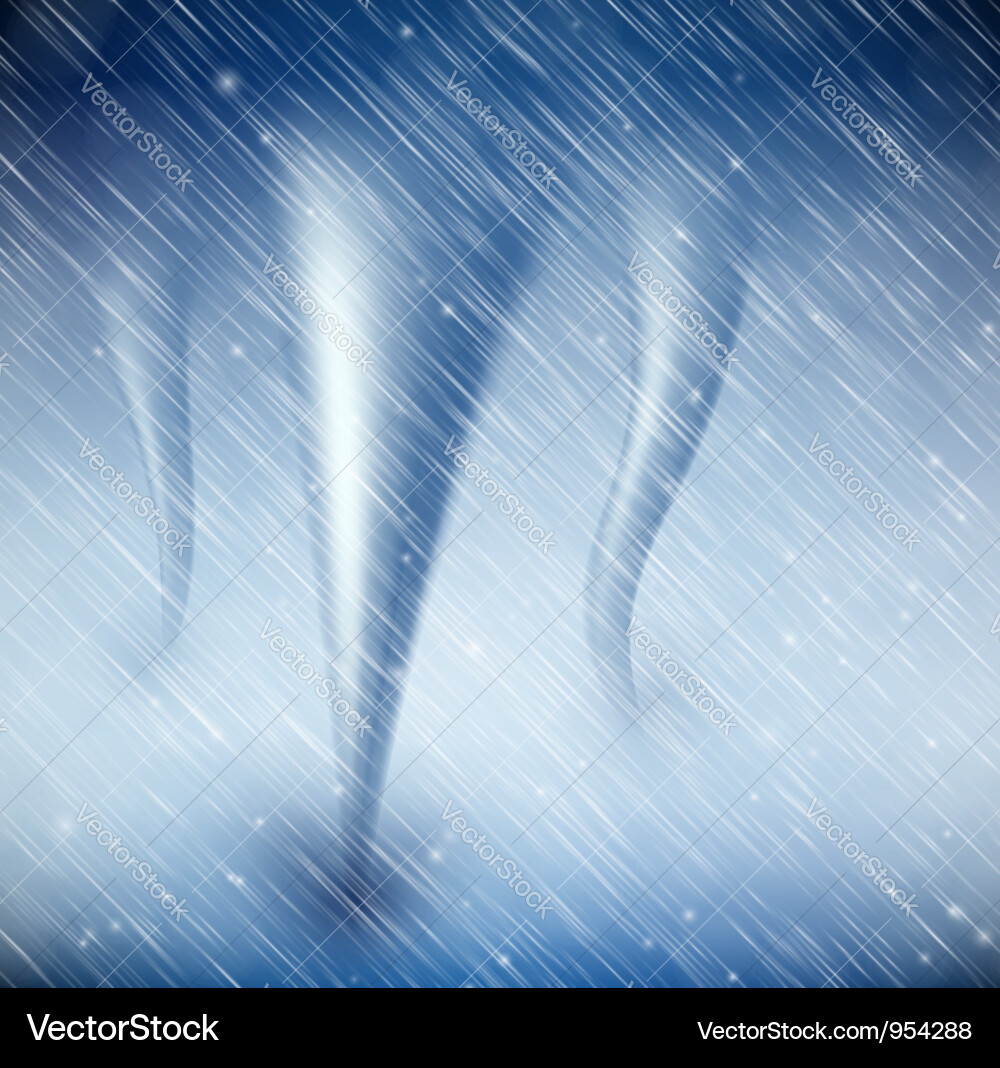 Natural background with tornado Royalty Free Vector Image
