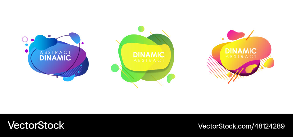 Multicolored geometric abstract design elements Multicolored geometric abstract design elements vector image