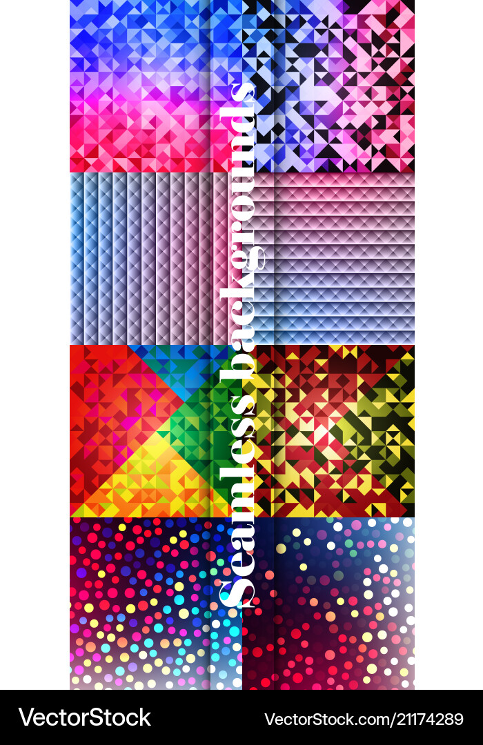 Seamless pattern modern stylish texture repeating vector image