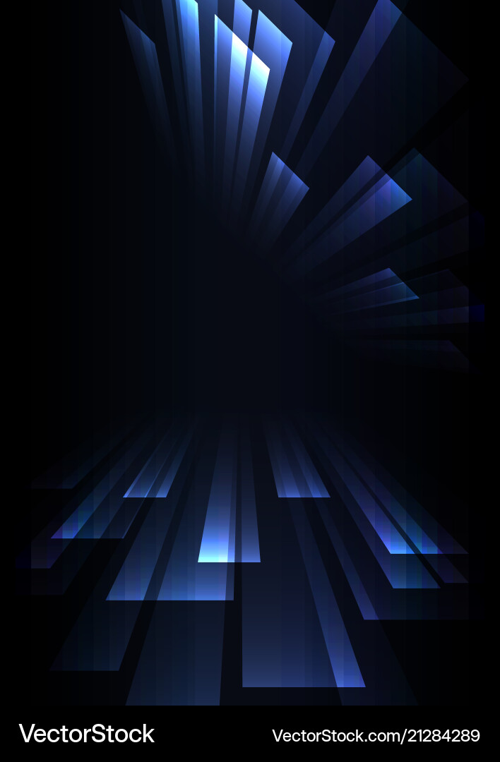 Triangle overlap stripe rush in dark background Triangle overlap stripe rush in dark background vector image