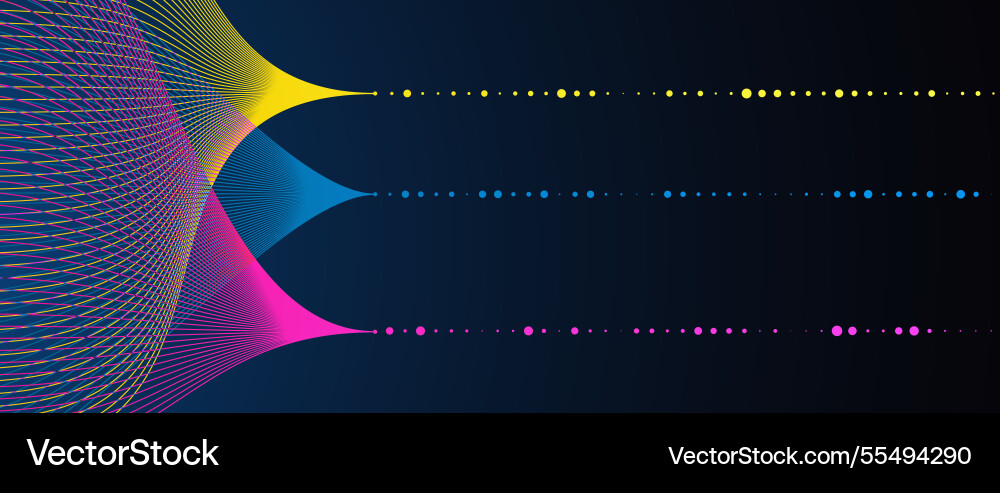 Artificial Intelligence Network vector image