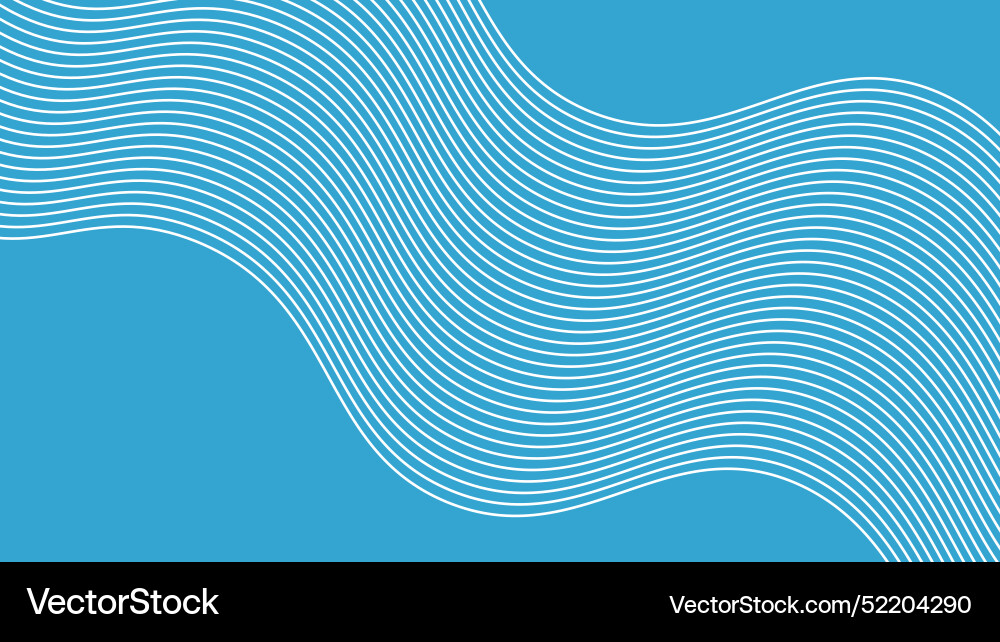 Cyan blue abstract background with curve line Cyan blue abstract background with curve line Vector Image