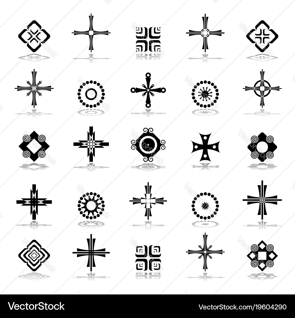 Design elements vector image