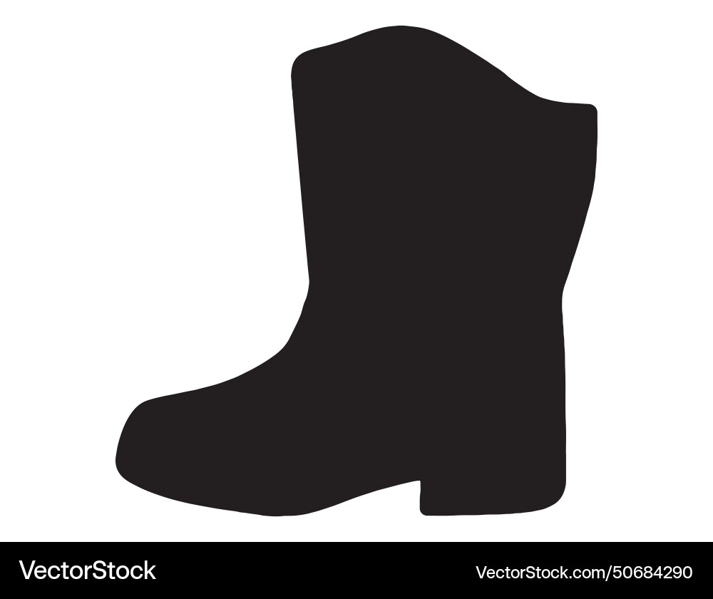 Drill Team Boot Silhouette Art Royalty Free Vector Image Drill Team Boot Silhouette Art Vector 50684290