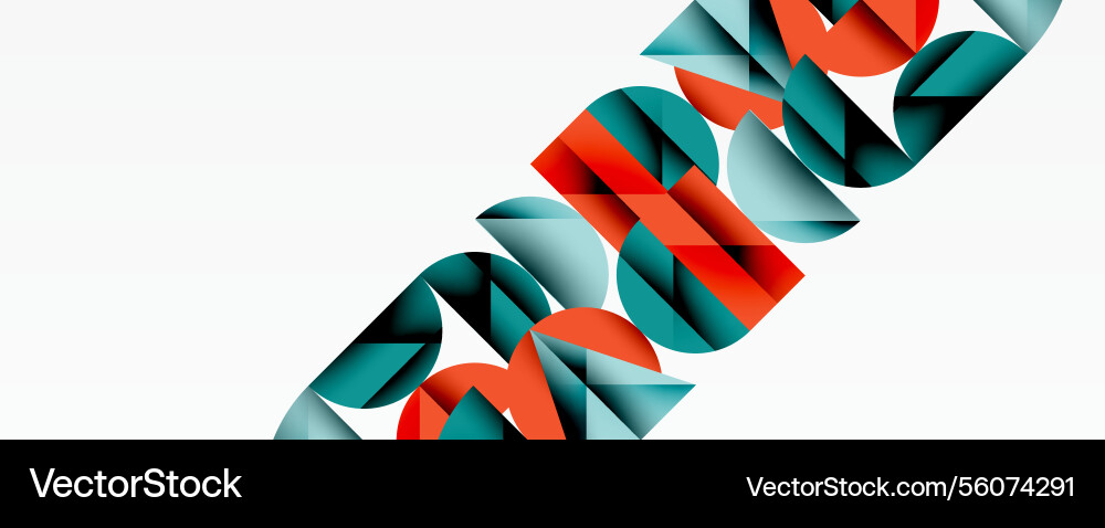 Abstract geometric pattern with intersecting Abstract geometric pattern with intersecting vector image