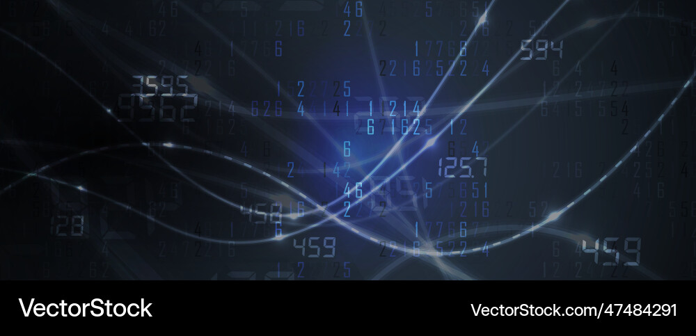 Artificial intelligence technology web background Artificial intelligence technology web background vector image