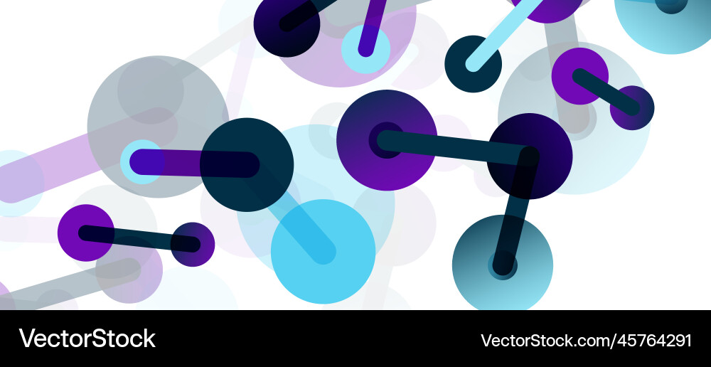 Network concept abstract background dots Network concept abstract background dots vector image
