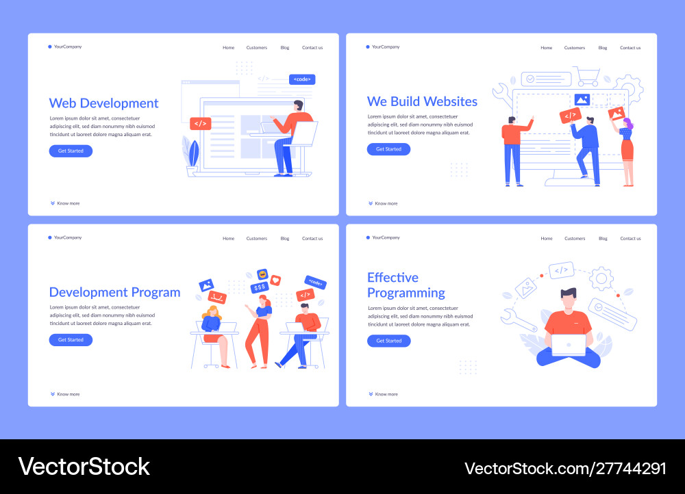 Web development website design code engineering Web development website design code engineering vector image
