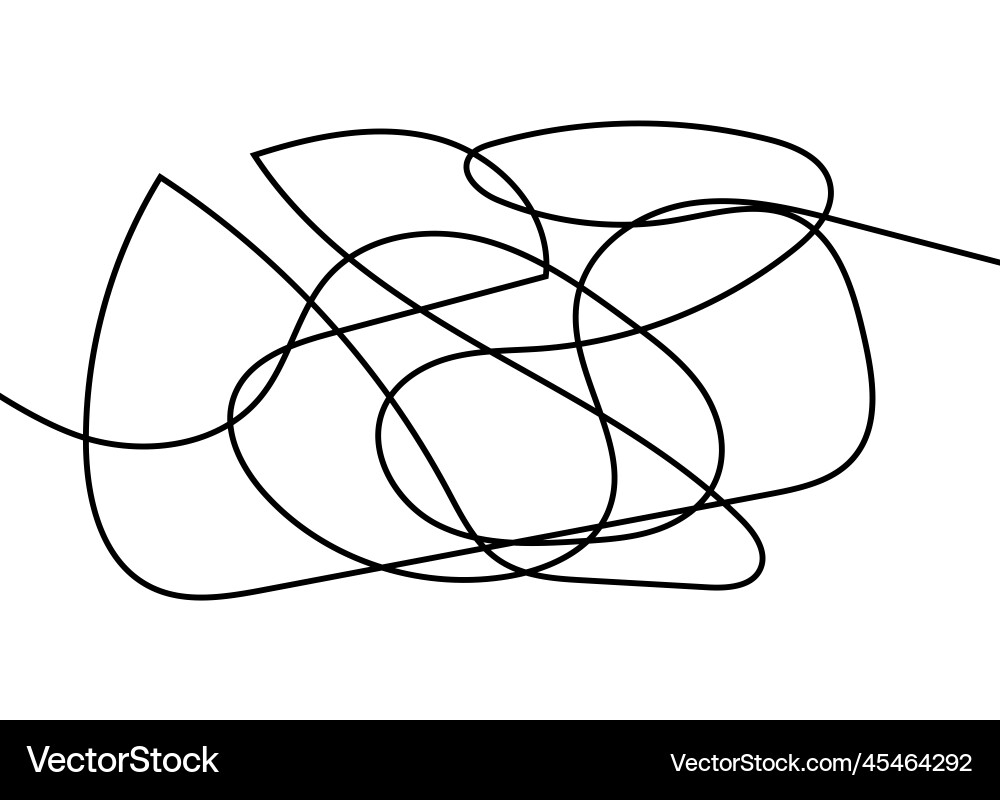 Abstract tangled texture random chaotic lines Abstract tangled texture random chaotic lines vector image