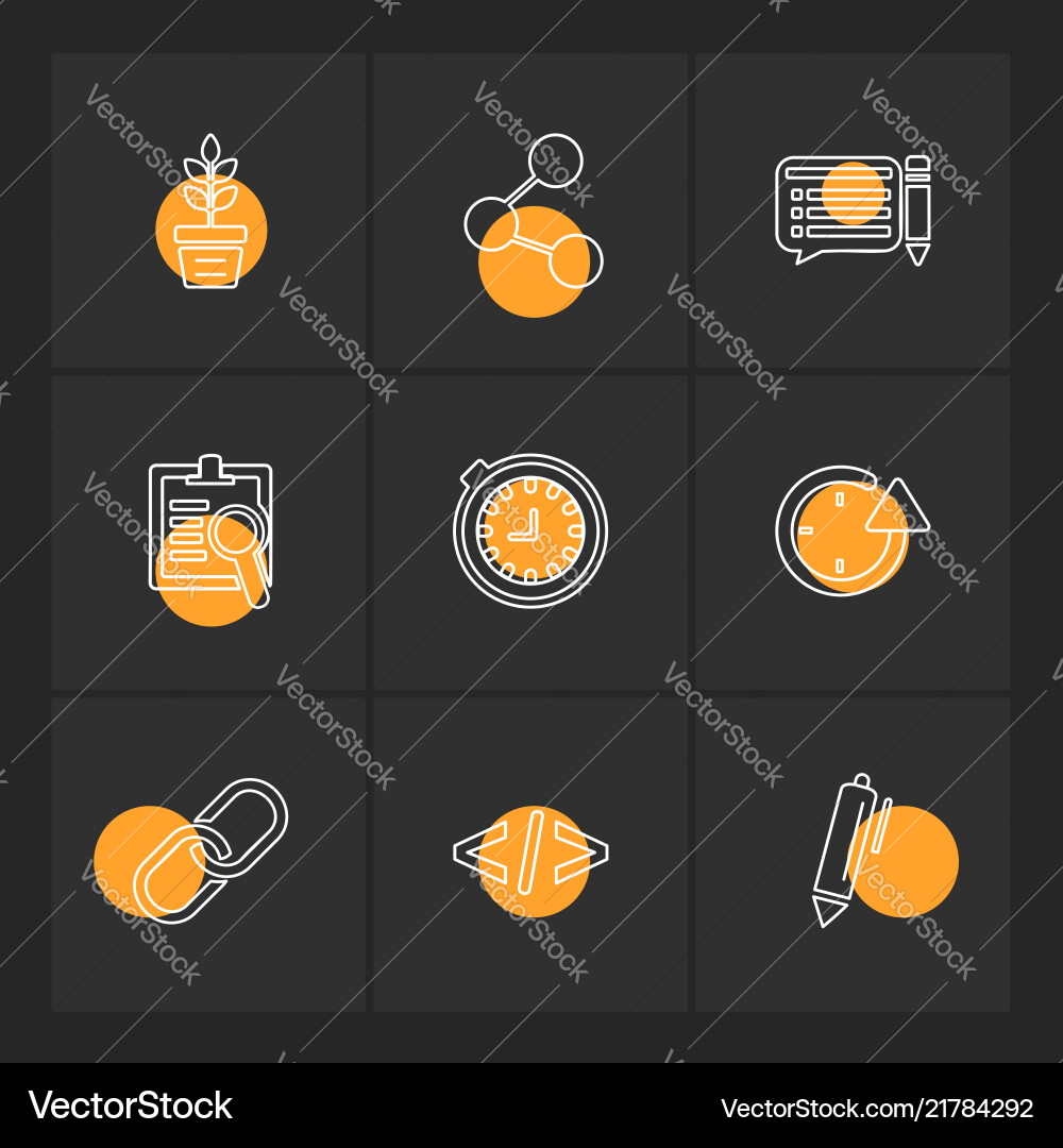 Document sound multimedia user interface vector image