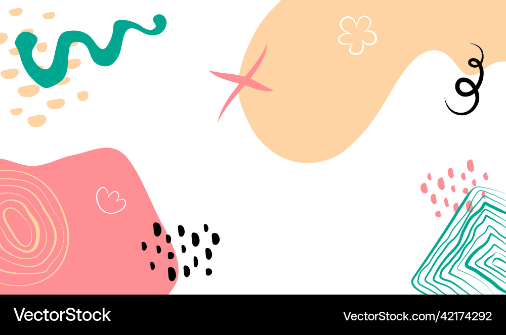 Memphis background minimal abstract design Memphis background minimal abstract design vector image