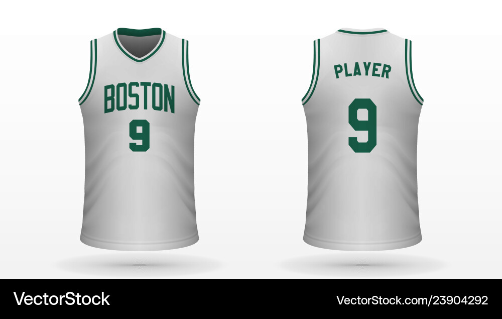 Realistic sport shirt Realistic sport shirt vector image