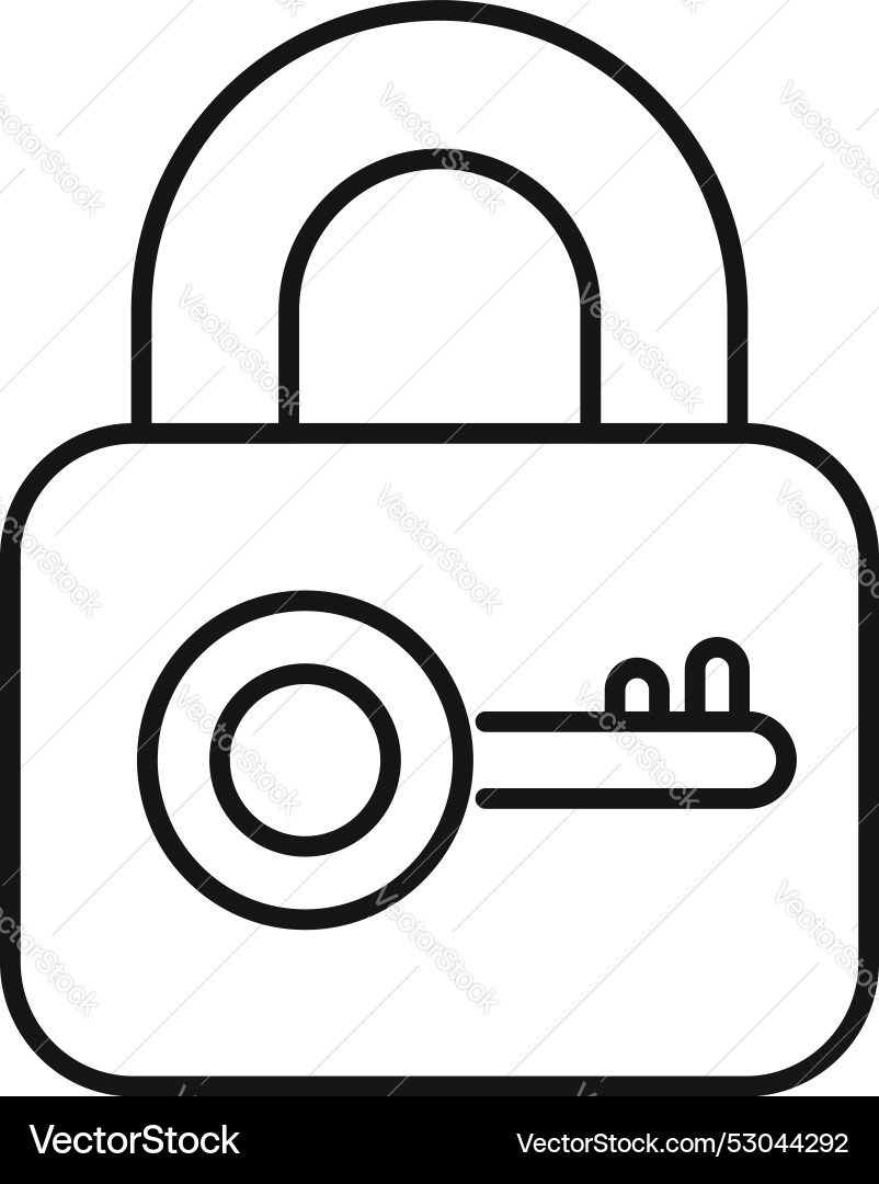 Schlüsselschloss-Symbol das Zugriff und Sicherheit zeigt Schlüsselschloss-Symbol das Zugriff und Sicherheit zeigt vektorbild