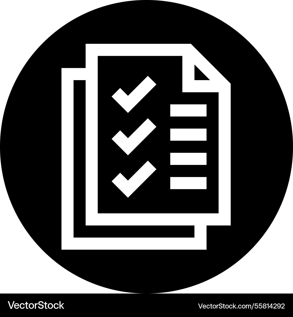 Todo list icon design vector image