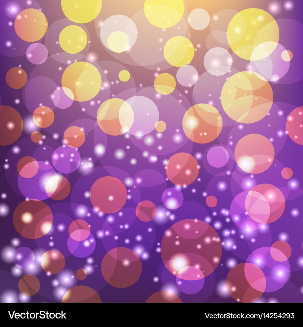 Creative bokeh universal texture abstract colorful Vector Image