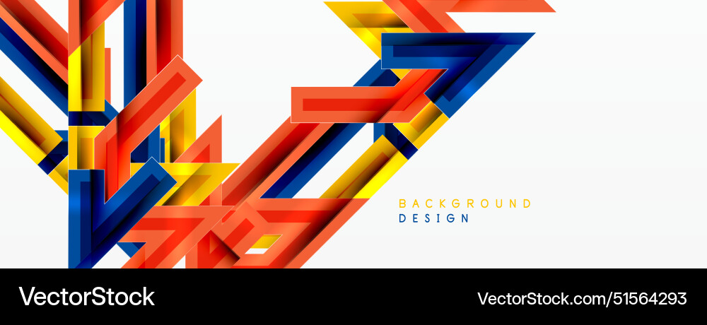 Dynamic Zigzag Abstract Background vector image