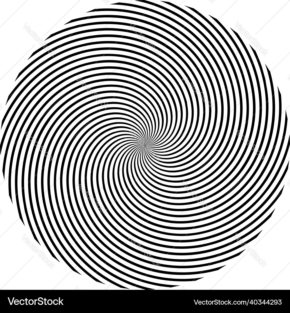 Spiral swirl twirl element cochlear vortex Spiral swirl twirl element cochlear vortex Vector Image