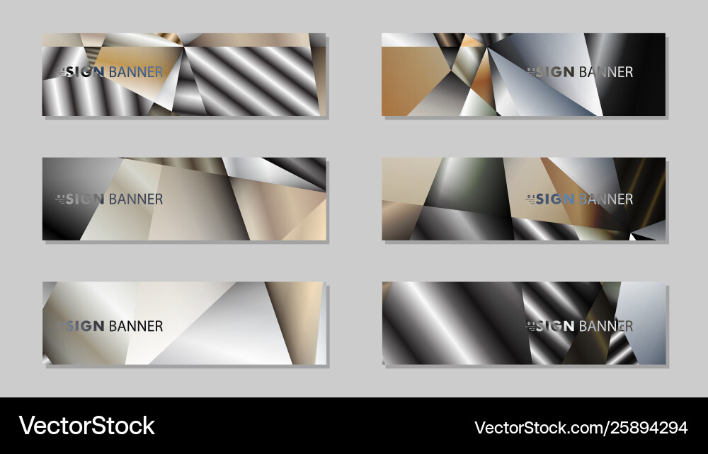 Abstract rectangle banner with a background Abstract rectangle banner with a background vector image