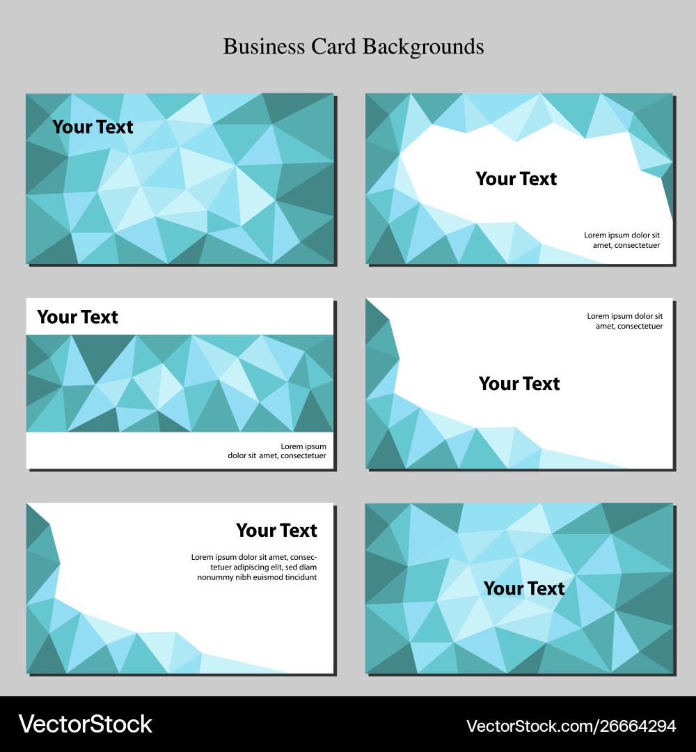 Geometric Backgrounds - Abstract Patterns vector image
