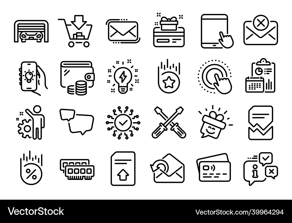 Set of smile security network and reject Set of smile security network and reject vector image