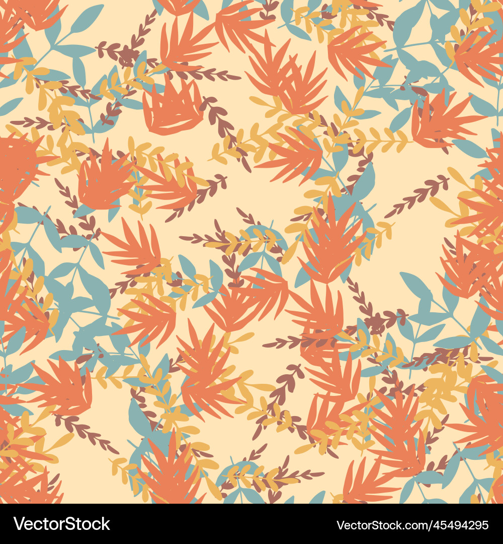 Abstract colorful doodle seamless pattern Abstract colorful doodle seamless pattern Vector Image