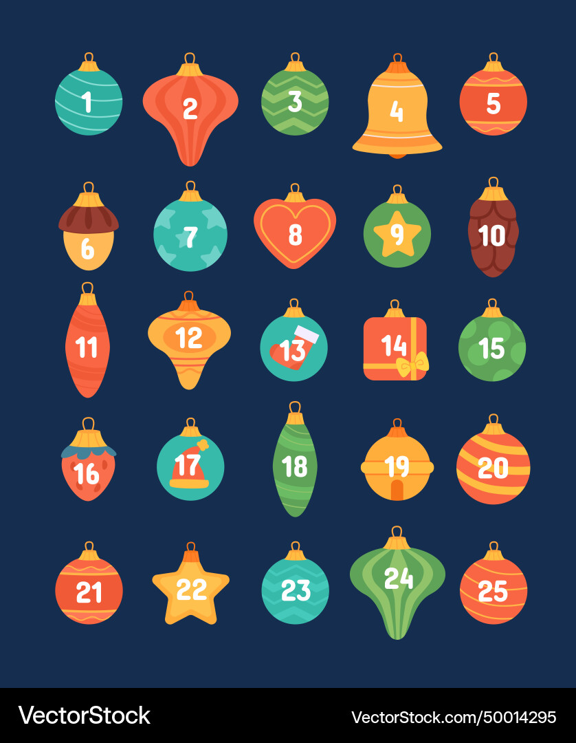 Advent calendar concept Advent calendar concept vector image