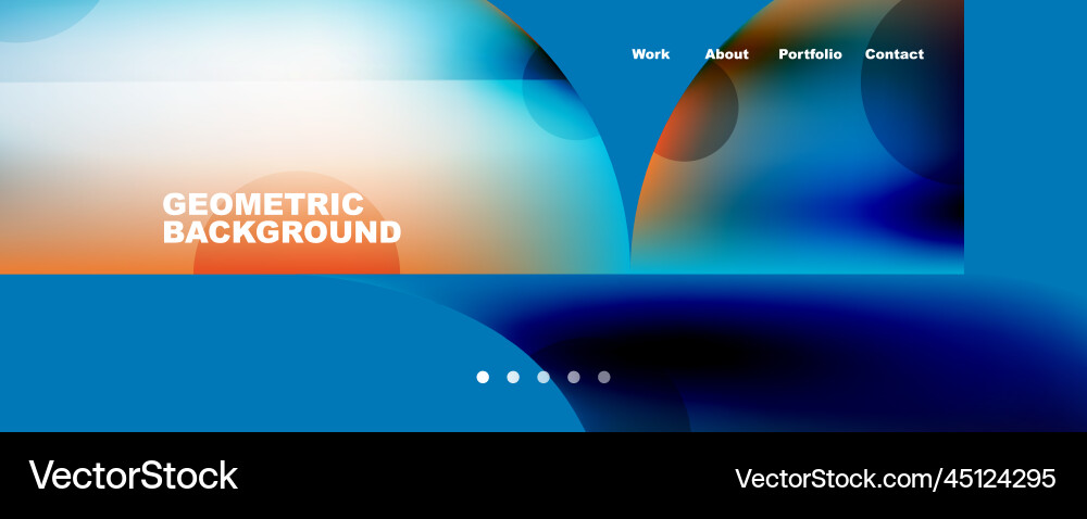 Circle round elements and lines geometric Circle round elements and lines geometric vector image