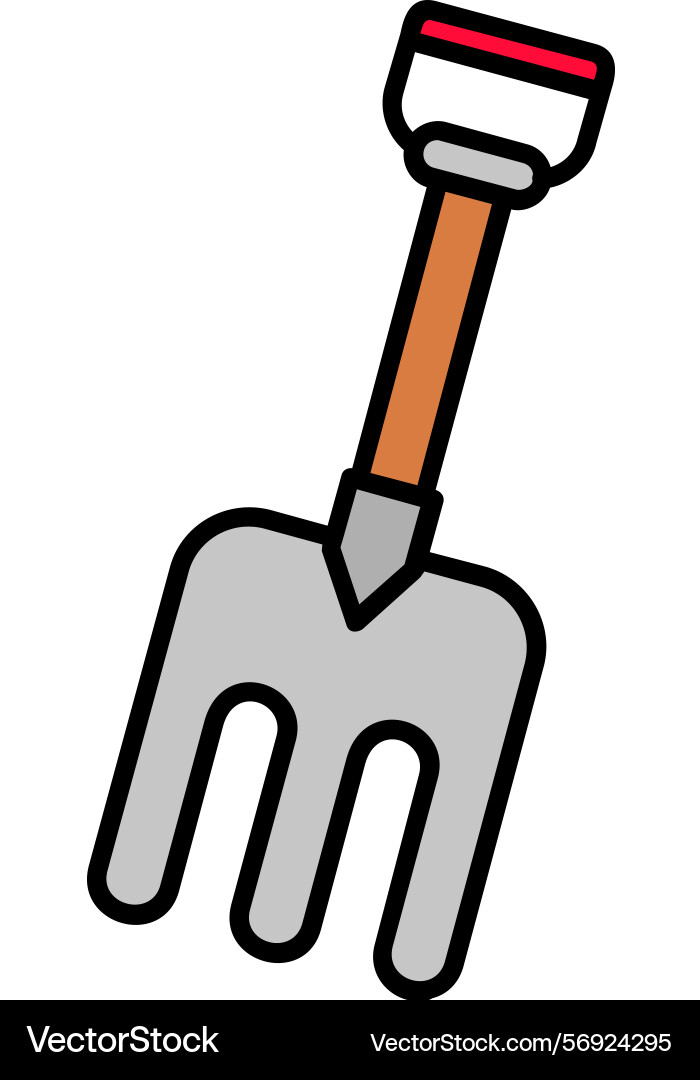 Fork icon design Vector Image