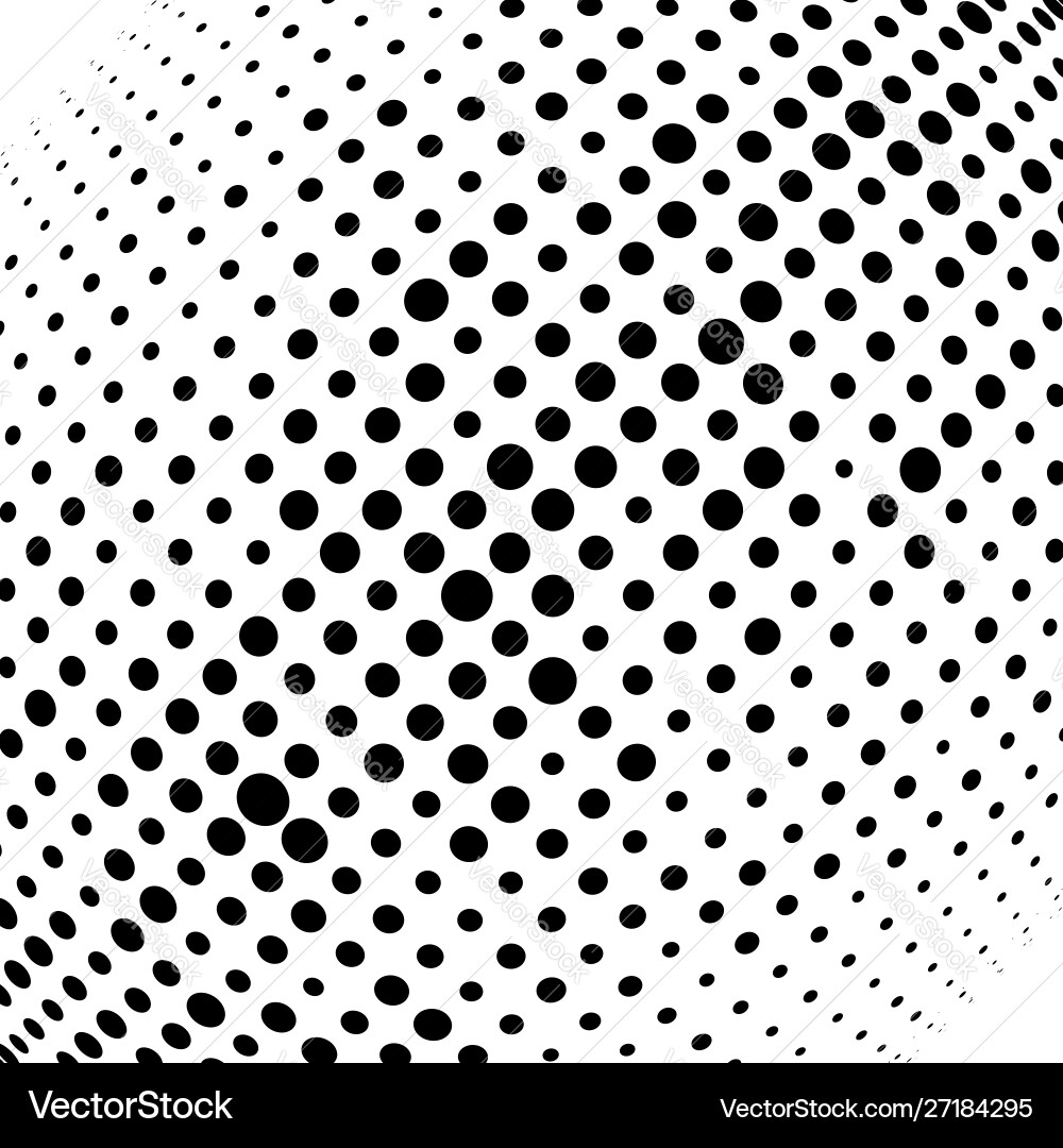Half-tone dots dotted circles pattern sphere orb Half-tone dots dotted circles pattern sphere orb vector image