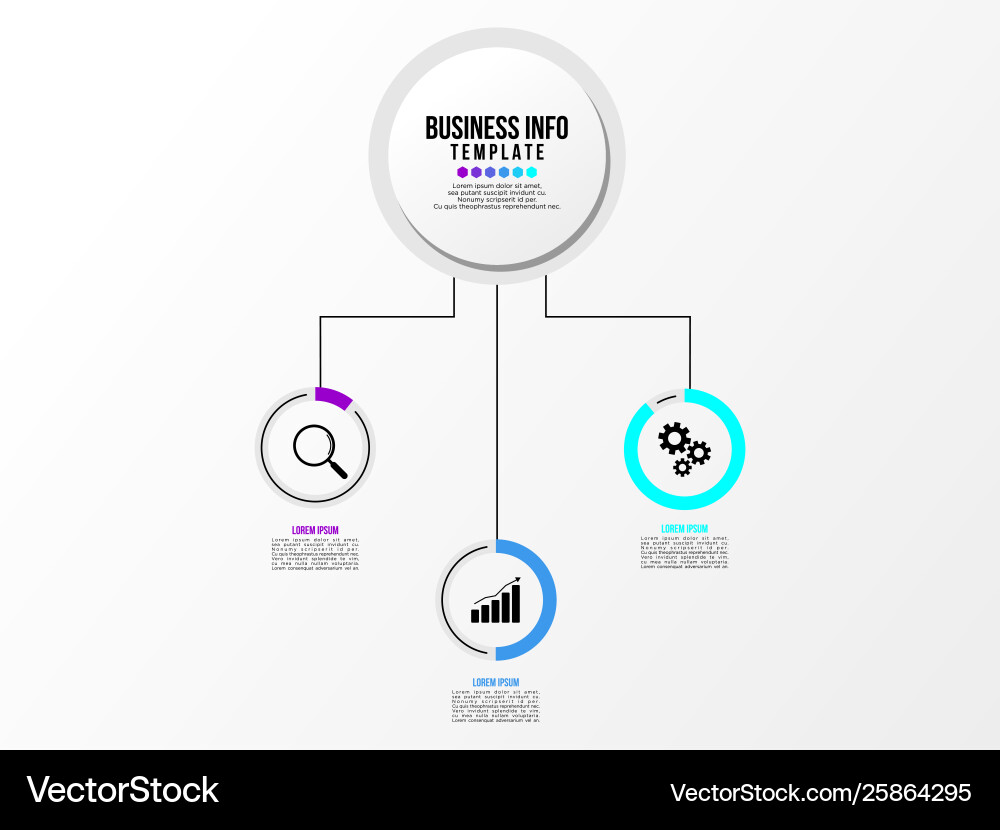 Infographic design template with options steps Infographic design template with options steps Vector Image