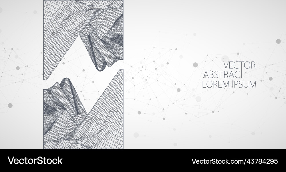 Modern square science or technology elements Modern square science or technology elements vector image