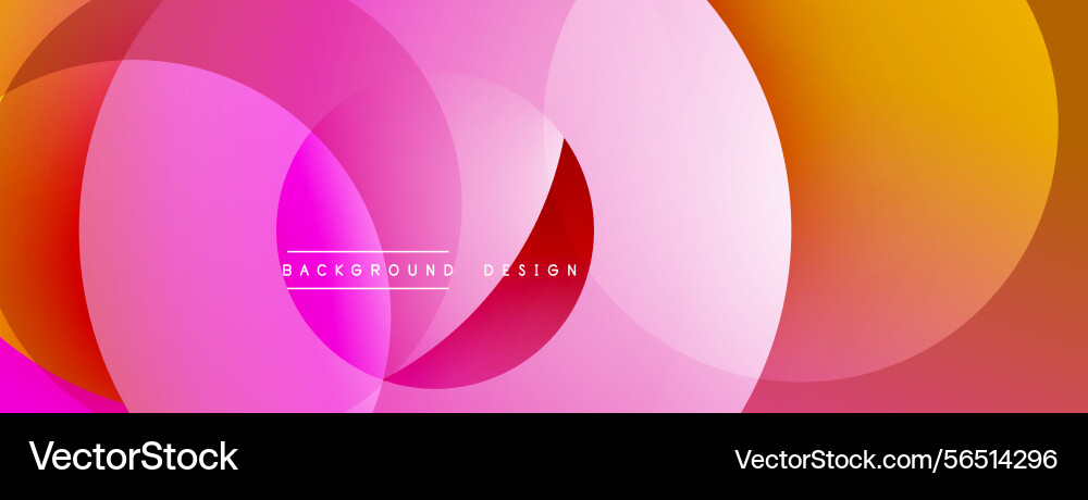 Abstract colorful circles overlap creating Abstract colorful circles overlap creating vector image