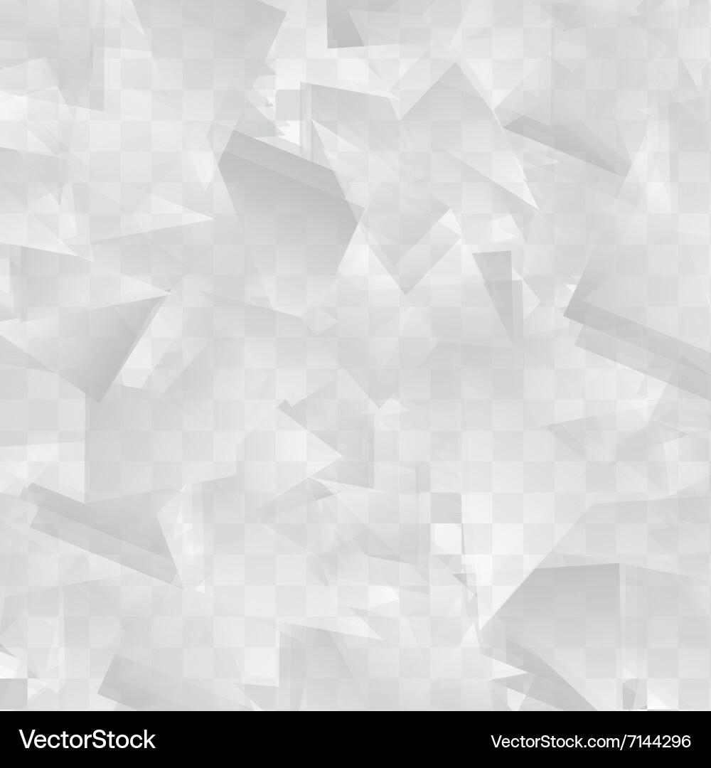 Abstract geometric shape from gray triangle vector image