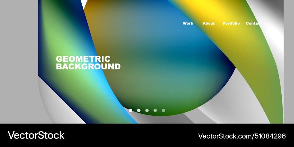It is a geometric background with circle It is a geometric background with circle vector image