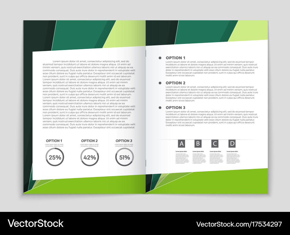 Abstract layout background set for art vector image