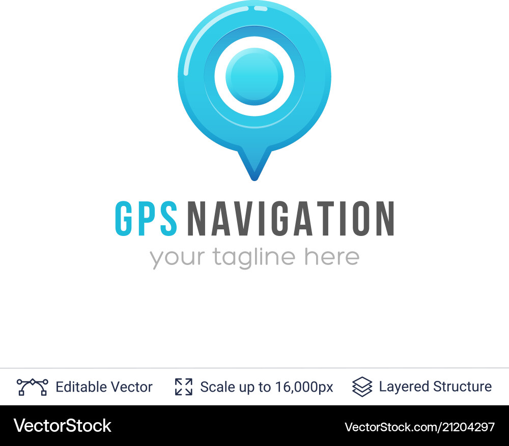 Map location pointer Map location pointer vector image