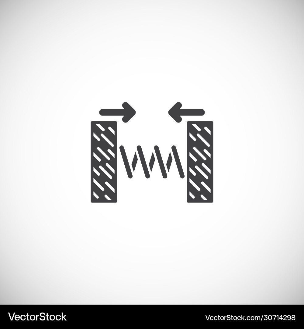 Physics related icon on background for graphic Physics related icon on background for graphic Vector Image
