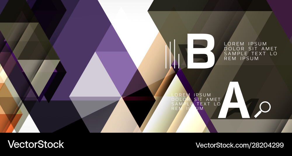 Abstract triangle pattern colorful backdrop Abstract triangle pattern colorful backdrop vector image