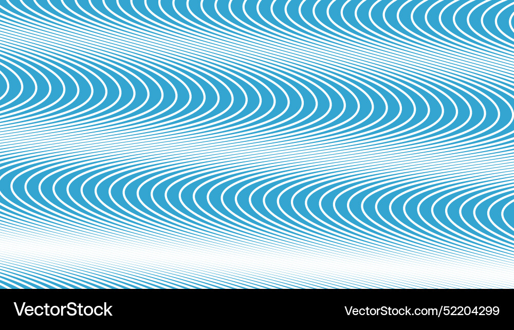 Cyan blue abstract background with curve line Vector Image